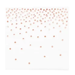 Blue Panda 100 Pack Rose Gold Cocktail Napkins With Foil Polka Dots For Birthday, Wedding Decorations, 3-Ply, 5 X 5 In 12 Blue Panda 100 Pack Rose Gold Cocktail Napkins With Foil Polka Dots For Birthday, Wedding Decorations, 3-Ply, 5 X 5 In -Juvale GUEST 3fa08288 8fd4 499a 9666 f5fdfd3efbbc