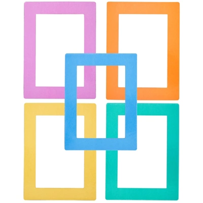 Juvale 15-Pack 4x6 Magnetic Picture Frames For Refrigerator, Locker, Office, Kitchen Cabinet, Classroom, Holds 4x6 Photos, 5 Colorful Borders 6 Juvale 15-Pack 4x6 Magnetic Picture Frames For Refrigerator, Locker, Office, Kitchen Cabinet, Classroom, Holds 4x6 Photos, 5 Colorful Borders - Image 6