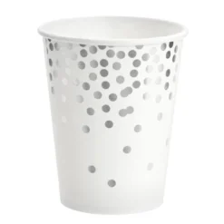 Juvale 144 Piece Silver Party Supplies For Wedding, Birthday, Includes Plates, Napkins, Cups, And Cutlery, Serves 24 -Juvale GUEST 4120a361 0e8a 43d7 a54c e61f0f16cfd5