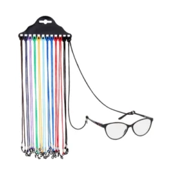Juvale 12 Pieces Set Eye Glasses Cord, Eyeglasses Strap Frame Holder Nylon Cord For Sunglasses, Reading Glasses, Multicolored, For Adults, 24.40 In -Juvale GUEST 41cb89da 30f7 4baf b602 7c5286d2570f