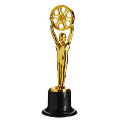 Juvale Pack Of 12 Mini Award Trophies - Plastic Movie Film Buff Trophy - Trophies For Kids - Great For Teachers, Gold, Black -Juvale GUEST 42c88a59 d81f 4312 9f55 4c4d8b024023