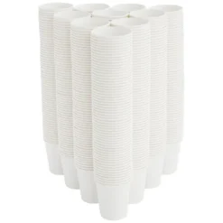 Juvale 600 Pack 3 Oz. Small White Paper Cups, Disposable Bath Cup For Bathroom & Mouthwash -Juvale GUEST 43334762 6c14 4268 bcc3 9f674b5ec654