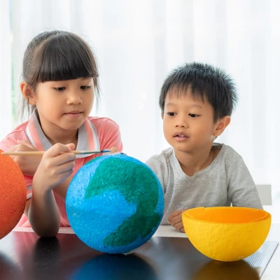 Juvale White Half Sphere Foam Ball For DIY Crafts, Large Hollow Dome For Art Supplies, 11.4 X 6 Inches 2 Juvale White Half Sphere Foam Ball For DIY Crafts, Large Hollow Dome For Art Supplies, 11.4 X 6 Inches - Image 2