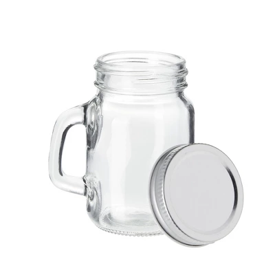 Juvale 24 Pack Small Mason Jar Shot Glasses Cup Mugs 4-Ounce With Metal Lid For Spices, Honey, Jam, Baby Food & Party Favors, Clear 7 Juvale 24 Pack Small Mason Jar Shot Glasses Cup Mugs 4-Ounce With Metal Lid For Spices, Honey, Jam, Baby Food & Party Favors, Clear - Image 7