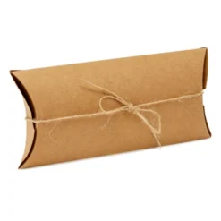 Juvale 100 Pack Kraft Paper Pillow Boxes With Twine For Jewelry, Wedding Party Favors, Small Business Packaging, Brown, 7.5 X 3.7 X 1.2 In -Juvale GUEST 45b247cd 5f02 4585 ba97 6540f16ff1a8