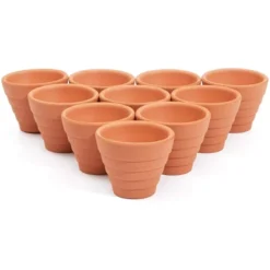 Juvale 10 Pack Terra Cotta Clay Pots, Small Plant Pots, Planters For Succulents & Cactus, 1.5 X 1.5 X 1.9" -Juvale GUEST 45cf2a4c 23d6 4a5a bb36 7f4da860d9e9