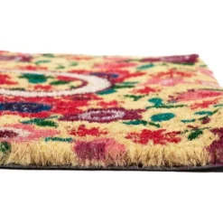 Juvale Natural Coir Hello Spring Door Mat For Front Door Entry, Floral Welcome Non-Slip Rug, 30x17 In -Juvale GUEST 467a4264 d94e 4ba2 8bae e482815c549d