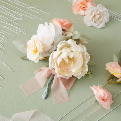 Juvale 300 Pieces White 18 Gauge Floral Wire Stems For DIY Crafts, Artificial Flower Arrangements, 16 In 3 Juvale 300 Pieces White 18 Gauge Floral Wire Stems For DIY Crafts, Artificial Flower Arrangements, 16 In - Image 3