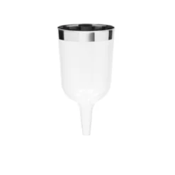 Juvale 50-Pack 7oz Disposable Plastic Wine Glass Set, Goblet Cups Party Supplies -Juvale GUEST 47573dab 5642 4f83 8a82 2368bb8bc9be