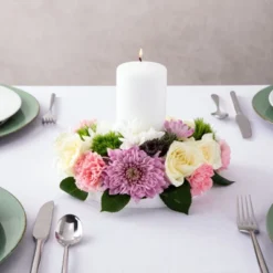 Juvale 6 Pack Round Foam Circles For Crafts, White Discs For DIY Projects, Art Supplies, 8 X 8 X 1 In