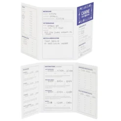 Juvale 24 Pack Puppy Vaccination Record Card, Dog Vaccine And Canine Health Booklets, 5 X 3.5 In -Juvale GUEST 4e3bf237 b86f 4d6b a0ad 6513012f7754