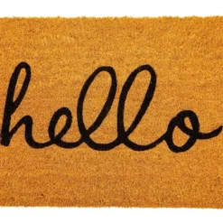 Juvale Hello Welcome Coco Coir Mat, Nonslip Outdoor Natural Door Mat (17 X 30 In) -Juvale GUEST 4e50ecf7 d65b 4b7f b2df 37d4f4d3a1f6