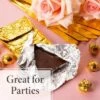 Juvale 200 Pack Gold Foil Candy Wrappers For Caramels Chocolates And Party Favors, 6 X 7.5 In