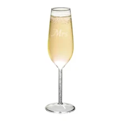 Juvale Set Of 2 'Mr And Mrs' Champagne Toasting Flutes For Bride And Groom, Wedding Wine Glasses For Newlyweds, Engagement Gifts -Juvale GUEST 4f0ad1dd a9b0 41a0 9ca4 5c5ee8c7e5c0