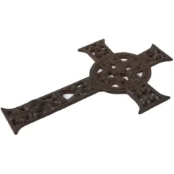 Juvale Irish Celtic Cross Decoration Wrought Iron Metal Cross For Christian And Religious Art Lovers, 11.5 X 7.7 Inches -Juvale GUEST 538734c8 3507 447c 89ad 43fba5211b53