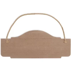 Juvale Rustic Hanging Wooden Welcome Sign For Front Door (17 X 6.75 Inches) -Juvale GUEST 559adb5f 9134 4b08 95b2 c993c80f3d04