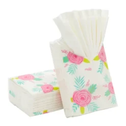 Juvale 60 Pack Small Individual Tissue Packs For Wedding Party Favors, Travel-Size Pocket Tissues, Bulk, 10 Sheets Each, 3 X 2 In -Juvale GUEST 564e6758 04d3 47c8 a6d4 51311c46d220