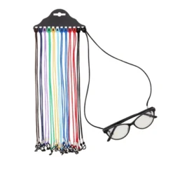Juvale 12 Pieces Set Eye Glasses Cord, Eyeglasses Strap Frame Holder Nylon Cord For Sunglasses, Reading Glasses, Multicolored, For Adults, 24.40 In -Juvale GUEST 56b16316 e469 4a30 b96d d16a9923f129