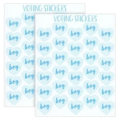 Juvale Gender Reveal Game For Baby Showers With 120 Girl Or Boy Voting Stickers, Cast Your Vote Sign With Stand For Party Decorations -Juvale GUEST 5711565c e17f 4a12 accc d5e706f56f3e