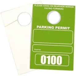 Juvale 100 Pack Temporary Parking Permit Hang Tags Numbered 0001- 0100, Hanging Passes For Car Mirrors, Bulk, Green, 3.15 X 4.75 In 9 Juvale 100 Pack Temporary Parking Permit Hang Tags Numbered 0001- 0100, Hanging Passes For Car Mirrors, Bulk, Green, 3.15 X 4.75 In -Juvale GUEST 596dc57c 9ecb 4d1e 811d 119769160e48