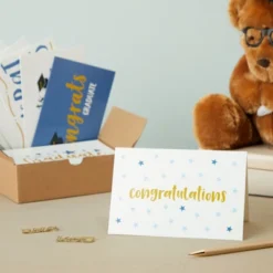 Juvale 36 Pack College Graduation Announcements Congrats Thank You Card With Envelope Bulk Set, Blank Grad Cards 2022, 4x6 In