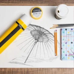 Plastic Storage Tube For Documents Blueprints Artwork Hard Plastic Expandable Carrying Case (24 To 40 In)