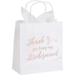 11pcs Bridesmaid Wedding Gift Bags Tissue Paper+1 Maid Of Honor For Bridal Party -Juvale GUEST 5ec6824c a777 4529 a8f8 3730fe836e24