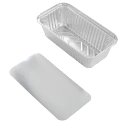 Juvale 50 Pack Disposable Aluminum Loaf Pans With Lids, 22oz Tins For Baking, Heating, Storing, 8.5 X 2.5 X 4.5 In -Juvale GUEST 5feace50 5c75 49ec 99a3 c17959c410f6