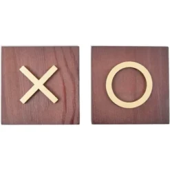 Juvale 10 Pieces Wooden Tic Tac Toe Board Game For Kids And Adults, 9.5 X 9.5 In 7 Juvale 10 Pieces Wooden Tic Tac Toe Board Game For Kids And Adults, 9.5 X 9.5 In -Juvale GUEST 6168f44f 7f53 4447 8acd 4166b0308d45