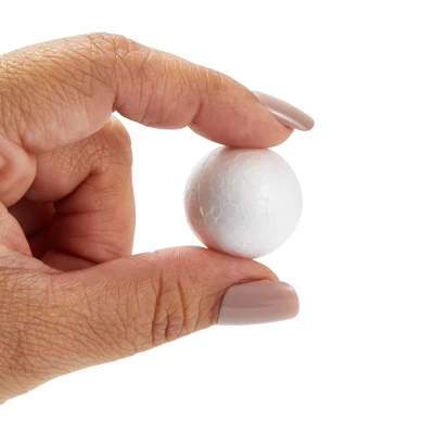 Juvale 100 Pack 1-Inch Polystyrene Mini Foam Balls For Kids Arts And Crafts, Home Party, Small Classroom Spheres 7 Juvale 100 Pack 1-Inch Polystyrene Mini Foam Balls For Kids Arts And Crafts, Home Party, Small Classroom Spheres - Image 7