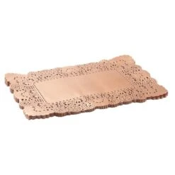 Juvale 60 Pack Lace Disposable Paper Doilies, Rose Gold Foil Placemats 14 X 10 In, -Juvale GUEST 6179cd7a 5126 4dea bdc6 d575259e1ab0