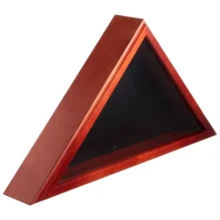 Juvale American Flag Display Case For Army Veterans Burial, Glass Box For Memorial Service (24.7 X 12.4 X 3.5 In) -Juvale GUEST 6184c10f ebe1 46b8 9ac7 7efc0a9220f9