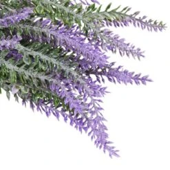 Juvale Artificial Lavender Flowers In Ceramic Vase For Bathroom Decor (9 X 3.3 In) -Juvale GUEST 630e9780 9264 4077 a3a6 08874bbaa1ea