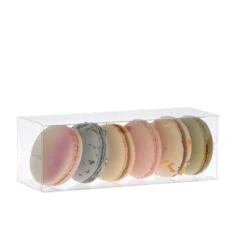 Juvale 50-Pack 2x2x6 Clear Boxes - Plastic Gift Boxes For Macaron, Candy, Treats, Wedding, Baby Shower, Birthday Party, Retail -Juvale GUEST 657fc4b0 8b31 4222 9330 b42b32eaec30