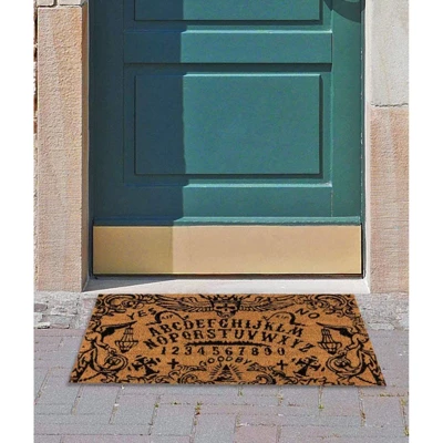 Juvale Halloween Ouija Board Coir Door Mat Welcome Doormat Indoor Outdoor Nonslip Front Rugs 30 X 17 2 Juvale Halloween Ouija Board Coir Door Mat Welcome Doormat Indoor Outdoor Nonslip Front Rugs 30 X 17 - Image 2