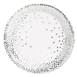 Juvale 144 Piece Silver Party Supplies For Wedding, Birthday, Includes Plates, Napkins, Cups, And Cutlery, Serves 24 -Juvale GUEST 66450517 fbae 47b0 bd78 d125585dc215