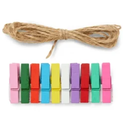 Juvale 50-Pack Cardboard Picture Frames With Clips For Photo Hanging Display, Wall Decor And Party Decor For DIY Projects, 10 Colors, 4x6 In -Juvale GUEST 674fe765 d615 4f5c a5be 5488412e3e0f