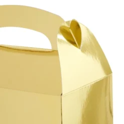 Blue Panda 24 Pack Gold Gable Treat Boxes For Wedding, Birthday Party, Small Boxes For Gifts, Party Favors, Candies, Goodies, 6 X 3.5 X 3.5 In -Juvale GUEST 67de074d ed8f 4c85 993b bf20b3538c30