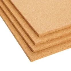 Juvale 4-Pack Cork Bulletin Board, 1/4 Inch Natural Cork Tile Boards, 12x12 In -Juvale GUEST 68649f63 d9b0 42bc aaec 7f9017a36664