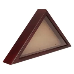Juvale American Flag Display Case For Army Veterans Burial, Glass Box For Memorial Service (24.7 X 12.4 X 3.5 In) -Juvale GUEST 688bc32c 3036 46dd 8d37 bdde9866214f