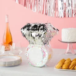 Juvale Diamond Ring Pinata For Bridal Shower Centerpieces, Engagement Decorations, Bachelorette Party Supplies, 7.2 X 7.1 X 11.0 In