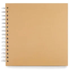 Juvale 80 Pages Hardcover Kraft Scrapbook Albums, Blank Journal For Scrapbooking, 8x8 In -Juvale GUEST 6aa07e46 1dfc 4bed 9735 ceca963fb427