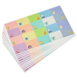 Blue Panda 500-Pack Self-Adhesive Baby Bottle Labels For Daycare, Writable Stickers For Baby Food, Breastmilk, 10 Animal Designs, 1.5x1 In -Juvale GUEST 6bc4e3fc 370a 483b 8f88 2c8ff2649238