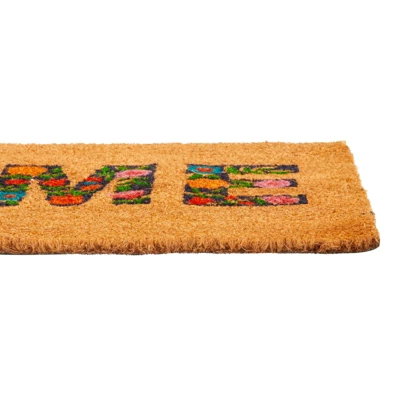 Juvale Nonslip Coco Coir Front Welcome Door Mat, Home Indoor Outdoor Doormat Rug, 17x30 In 6 Juvale Nonslip Coco Coir Front Welcome Door Mat, Home Indoor Outdoor Doormat Rug, 17x30 In - Image 6