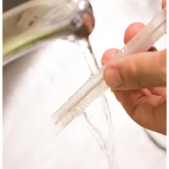 Juvale 4-Pack Stainless Steel Straw Cleaner Brush, Extra Long With Bristles For Cleaning Water Bottles, Boba Straws, Pipes, Tubes, 12 In -Juvale GUEST 6d7c22d1 00cd 44de 992a 9625c59fe626