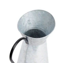 Juvale Rustic-Style Galvanized Pitcher Vase With Handle, Metal Watering Can For Farmhouse-Style Home Decor, Table Centerpieces, 12 In -Juvale GUEST 6ef9eca2 926a 4f73 b09b a63dd8a6c41e