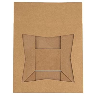 Juvale 10 Pack Pastry Box Take Out Container With Window For Bakery Cookie Cupcake Dessert, Kraft Paper 8”x8”x2.5” 4 Juvale 10 Pack Pastry Box Take Out Container With Window For Bakery Cookie Cupcake Dessert, Kraft Paper 8”x8”x2.5” - Image 4