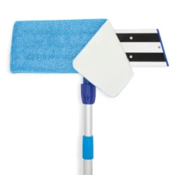 Juvale 10-Pack Refills For Mops With Flat Heads, Washable Microfiber Mop Pads For Wet And Dry Floor, Reusable Replacement Heads, 16.5 In, Blue -Juvale GUEST 70e98a66 9116 4c5f 8448 74b4f24bec95