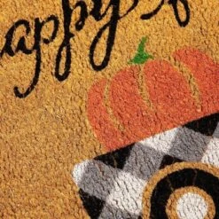 Farmlyn Creek Happy Fall Y'all Doormat For Thanksgiving, Coir Welcome Door Mat For Autumn, 17 X 30 Inches 7 Farmlyn Creek Happy Fall Y'all Doormat For Thanksgiving, Coir Welcome Door Mat For Autumn, 17 X 30 Inches -Juvale GUEST 74e2c53e 3281 478e 947c 5a8ca19c1200