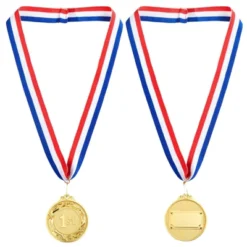Juvale 6-Pack Gold Round Metal 1st Place Medals For All Ages, Participation Awards With 16 Inch Ribbon For Sports, Tournaments, Competitions, 2.5 In 13 Juvale 6-Pack Gold Round Metal 1st Place Medals For All Ages, Participation Awards With 16 Inch Ribbon For Sports, Tournaments, Competitions, 2.5 In -Juvale GUEST 768580b2 a4dd 4e88 aeea e81a8e1d17fe